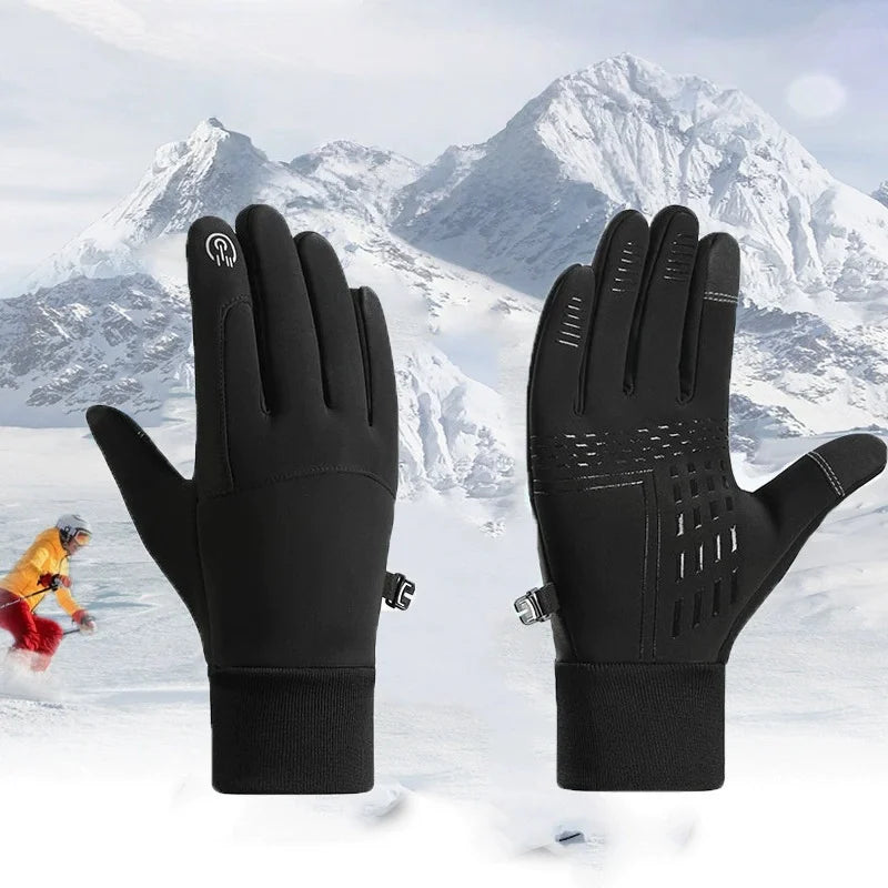 Winter Gloves for Men Women Anti-Slip Palm Warm Thermal Glove for Running Cycling Motorcycle Hiking Ski Driving Work