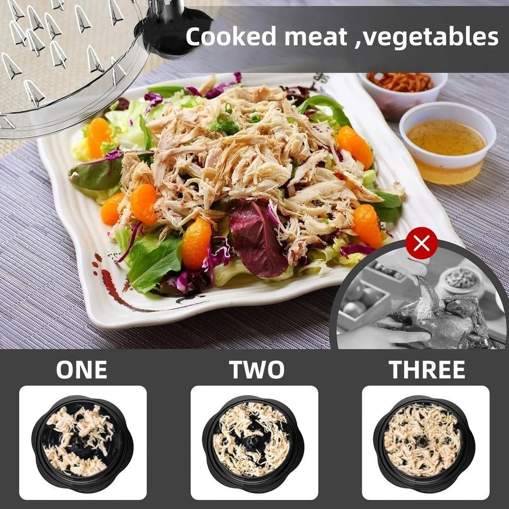 Ergonomic Chicken Shredder with Non-Slip Grip - Manual Meat Shredder for Pork Beef Chicken - for Kitchen Gadgets, Meat Shredding